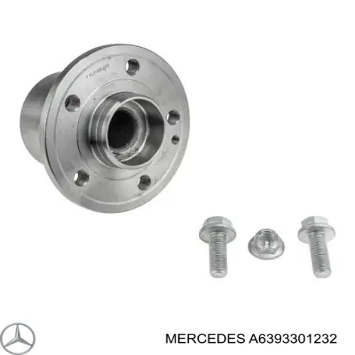Кулак поворотный передний левый Mercedes 6393300632