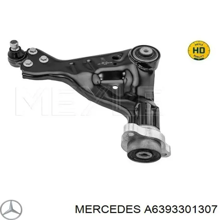 Рычаг передней подвески нижний правый A6393301307 Mercedes