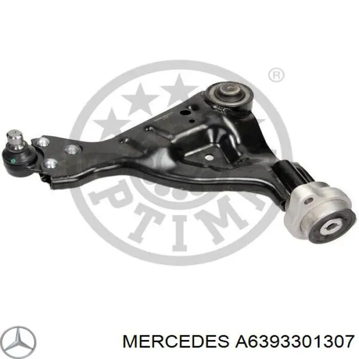 Купить A6393301307 Mercedes Нижний правый рычаг передней подвески