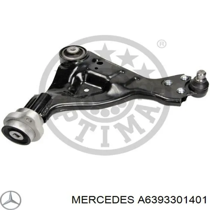 Рычаг передней подвески левый A6393301401 Mercedes