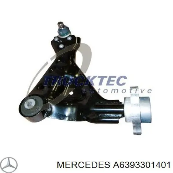 A6393301401 Mercedes Рычаг передней подвески нижний левый