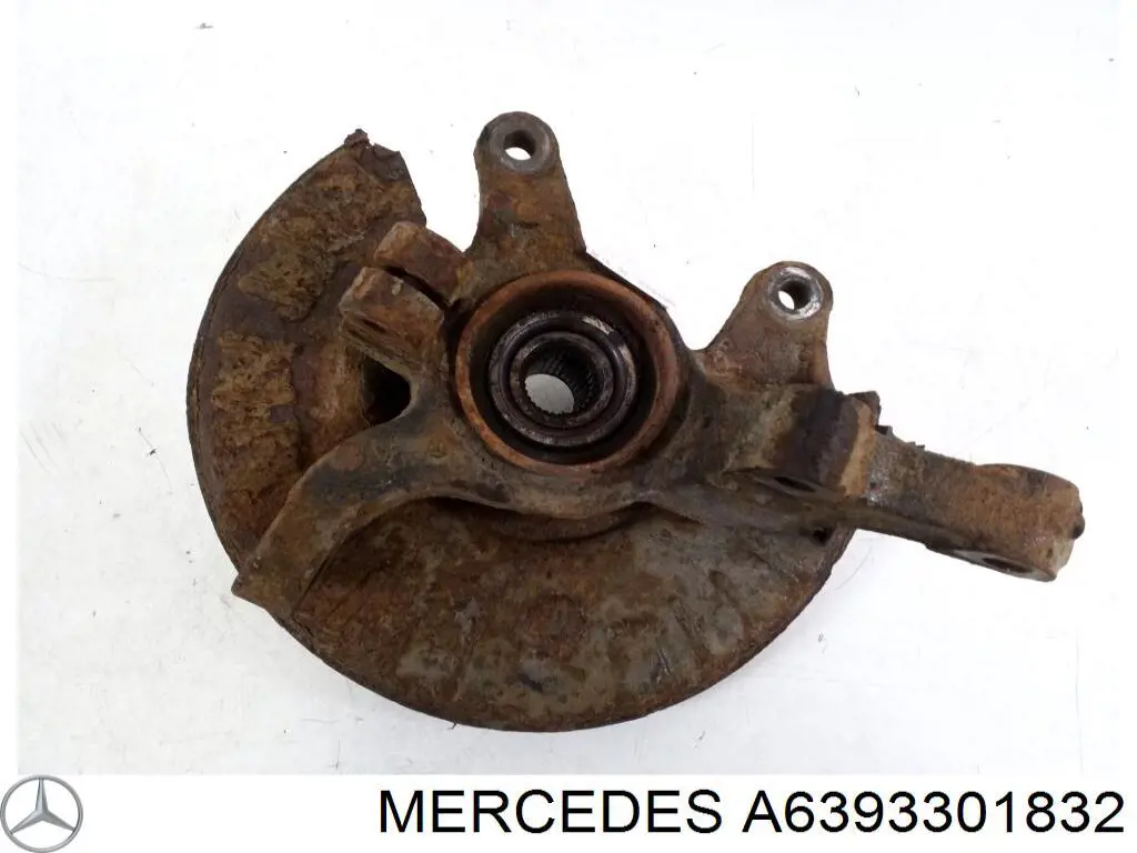 Цапфа (поворотный кулак) передний левый Mercedes A6393301832 цена, от 458.39 USD