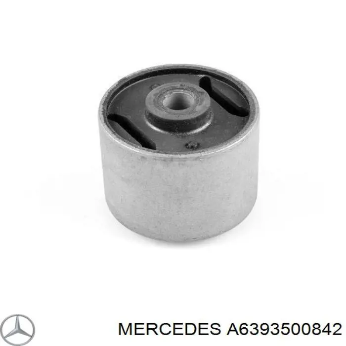 A6393500842 Mercedes кронштейн (траверса заднего редуктора задняя)