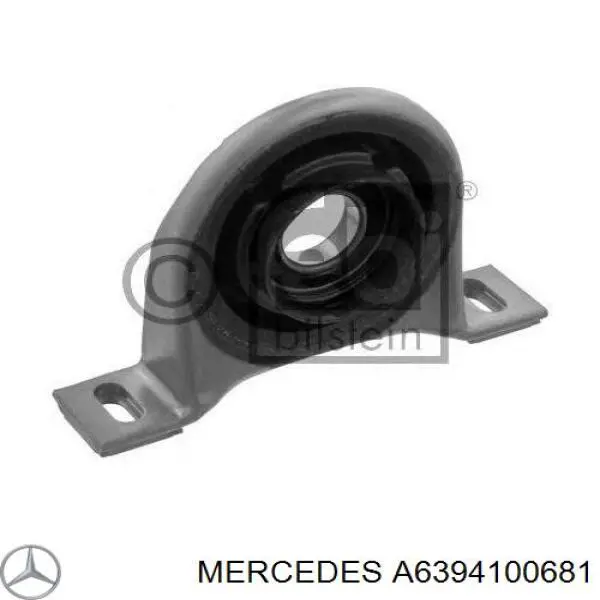 A6394100681 Mercedes подвесной подшипник карданного вала задний