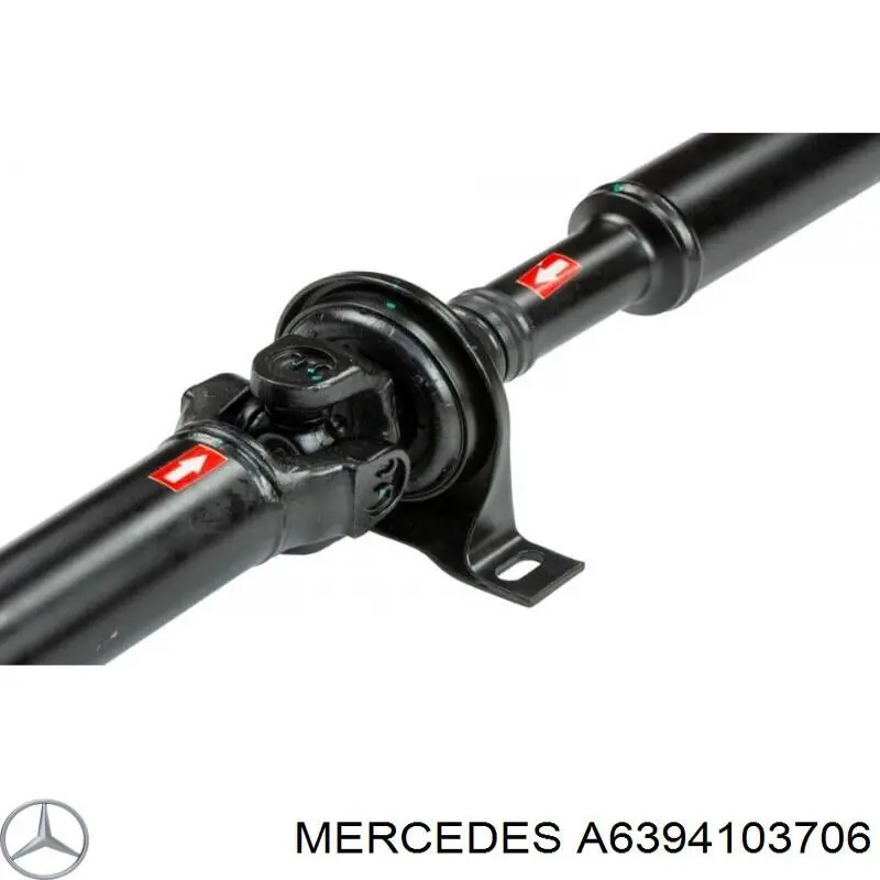 Вал карданный задний в сборе Mercedes A6394103706 цена, от 345.08 USD