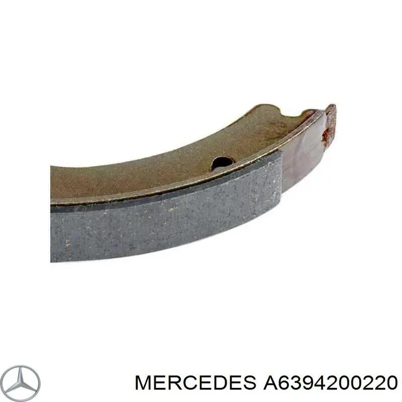 Тормозные колодки стояночного тормоза Mercedes A6394200220 цена, от 198.38 USD