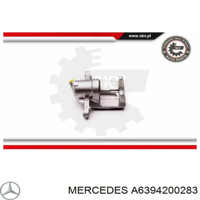Купить A6394200283 Mercedes Суппорт задний левый