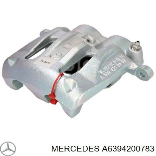 A6394200783 Mercedes Суппорт тормозной, передний, правый
