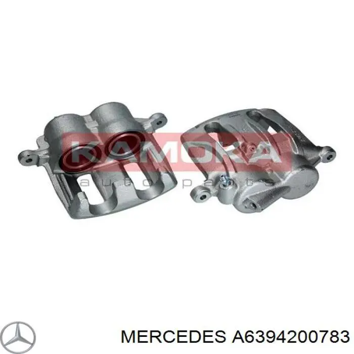 Купить A6394200783 Mercedes Суппорт тормозной передний правый