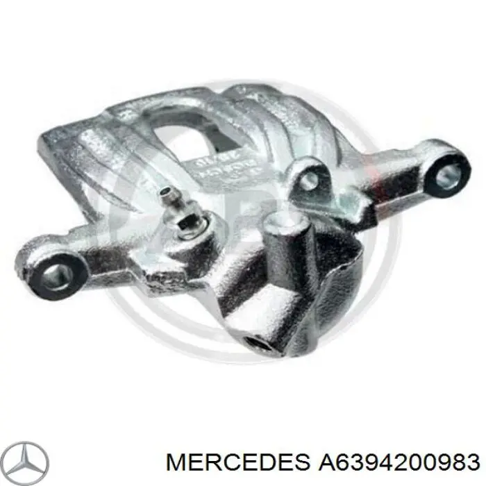 Суппорт тормозной задний правый Mercedes A6394200983