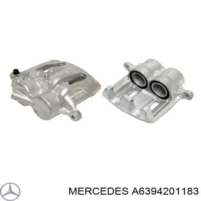 Суппорт тормозной передний правый Mercedes A6394201183