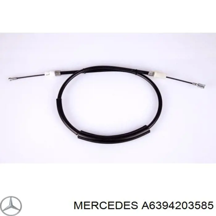 A6394203585 Mercedes трос ручного тормоза задний левый
