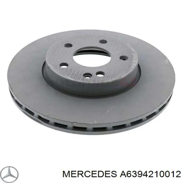 Купить A6394210012 Mercedes Ротор тормозной