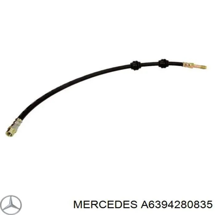A6394280835 Mercedes шланг тормозной передний