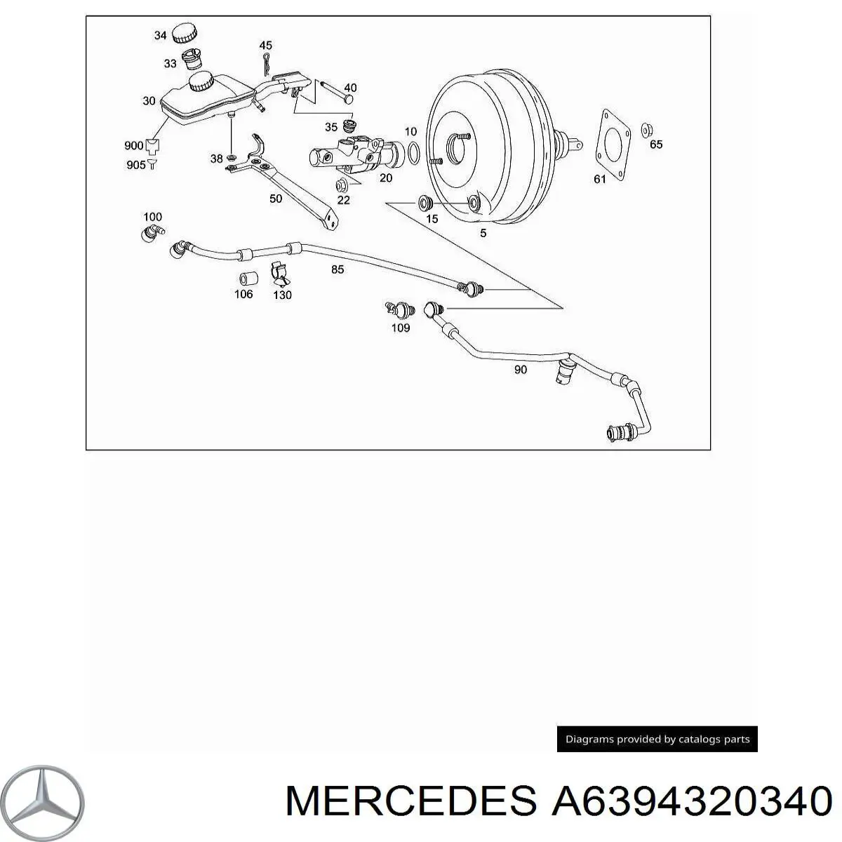 Mercedes A6394320340 цена, от 3.72 USD