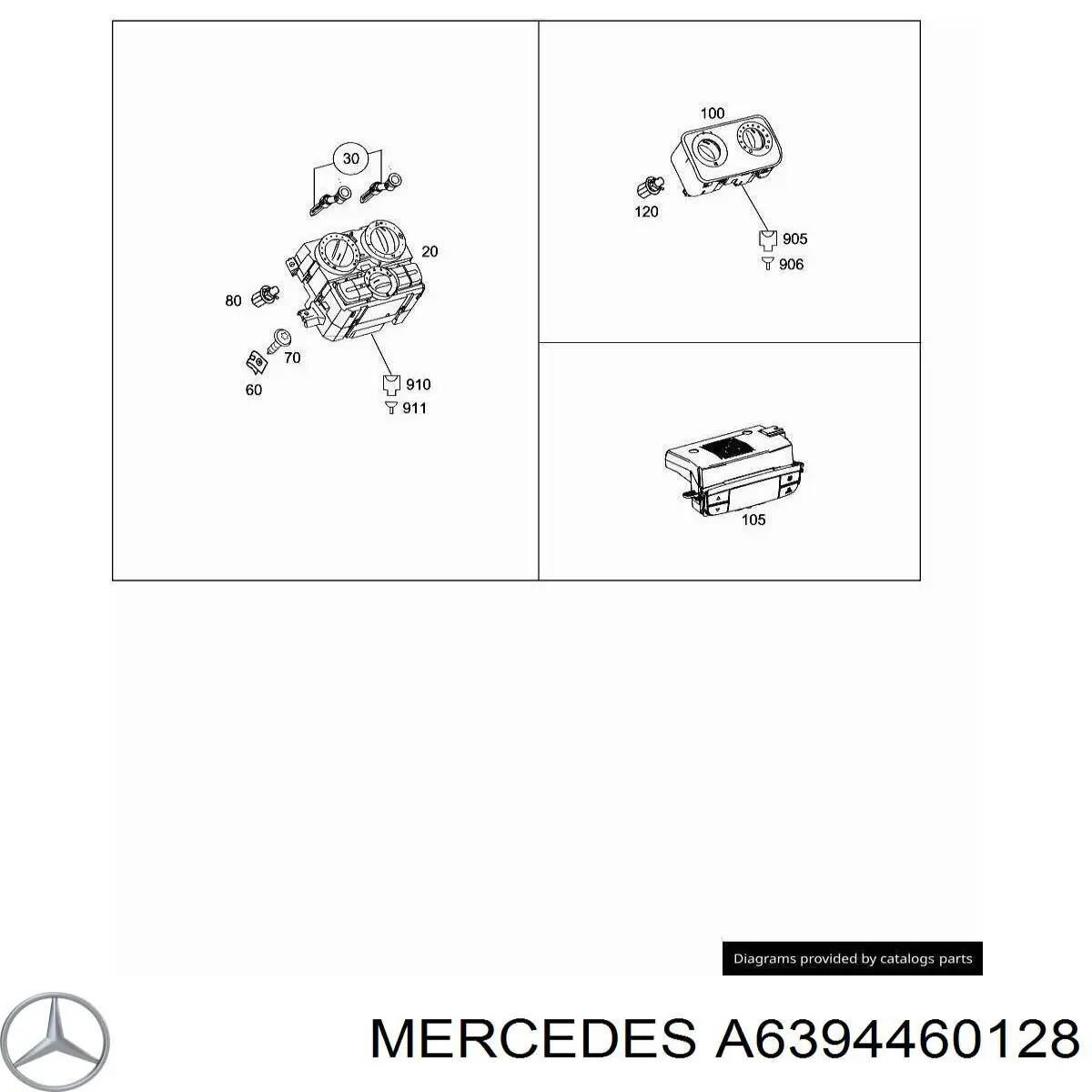 A6394460128 Mercedes 