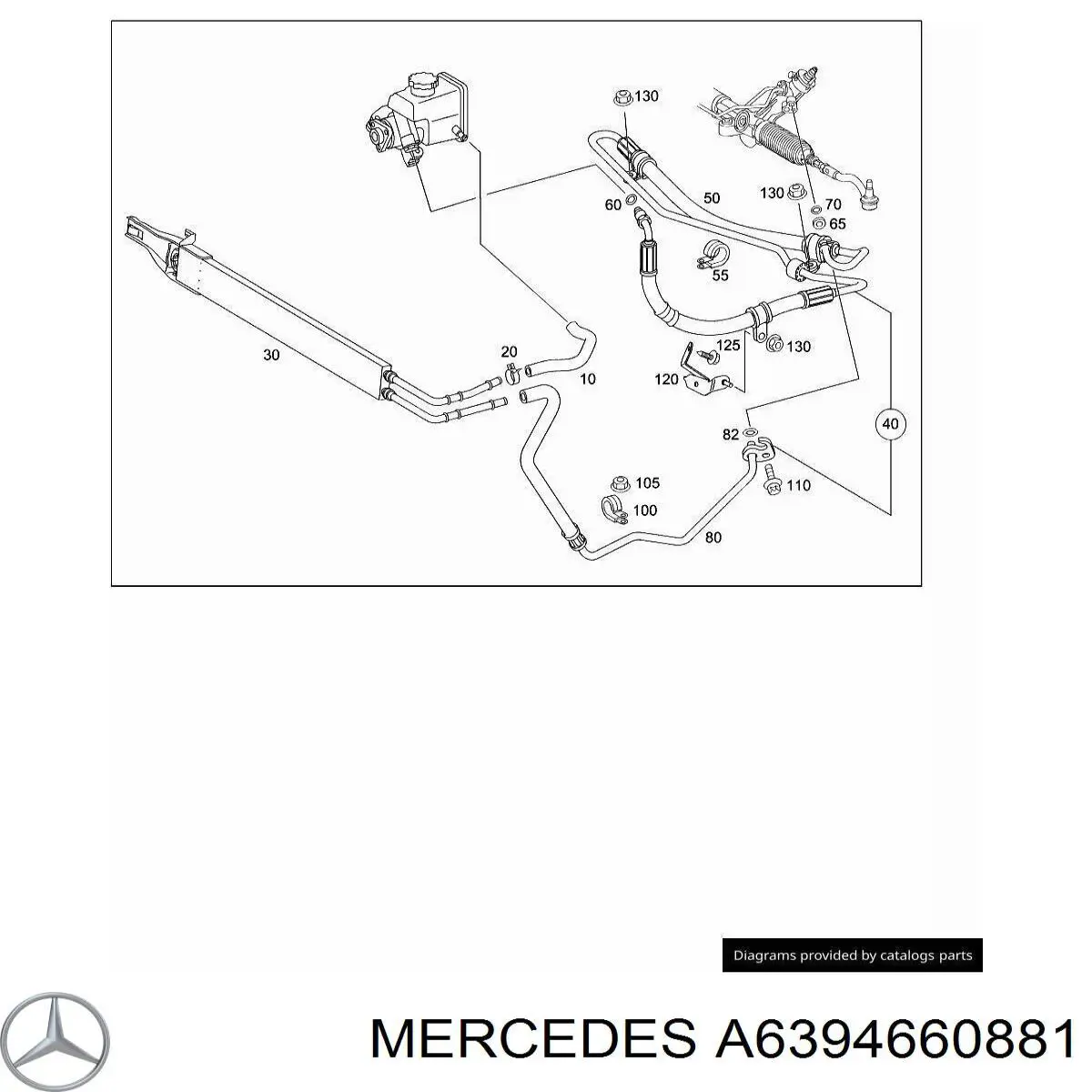  Mercedes A6394660881 цена, от  USD