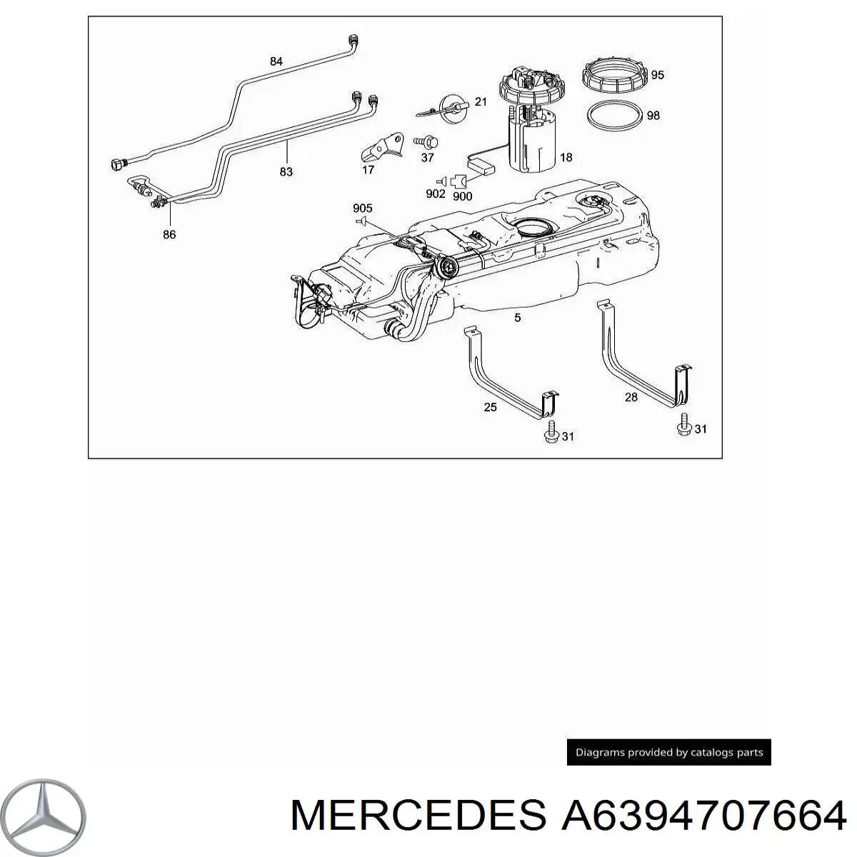 A6394707664 Mercedes 