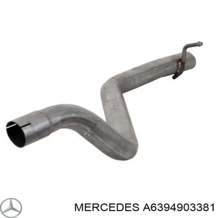 A6394903381 Mercedes Выхлопная труба