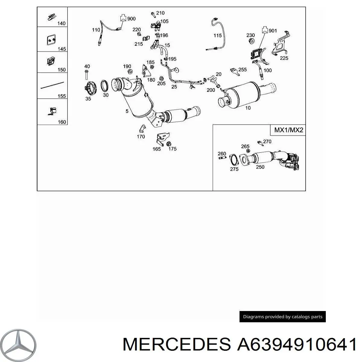 A6394910641 Mercedes 