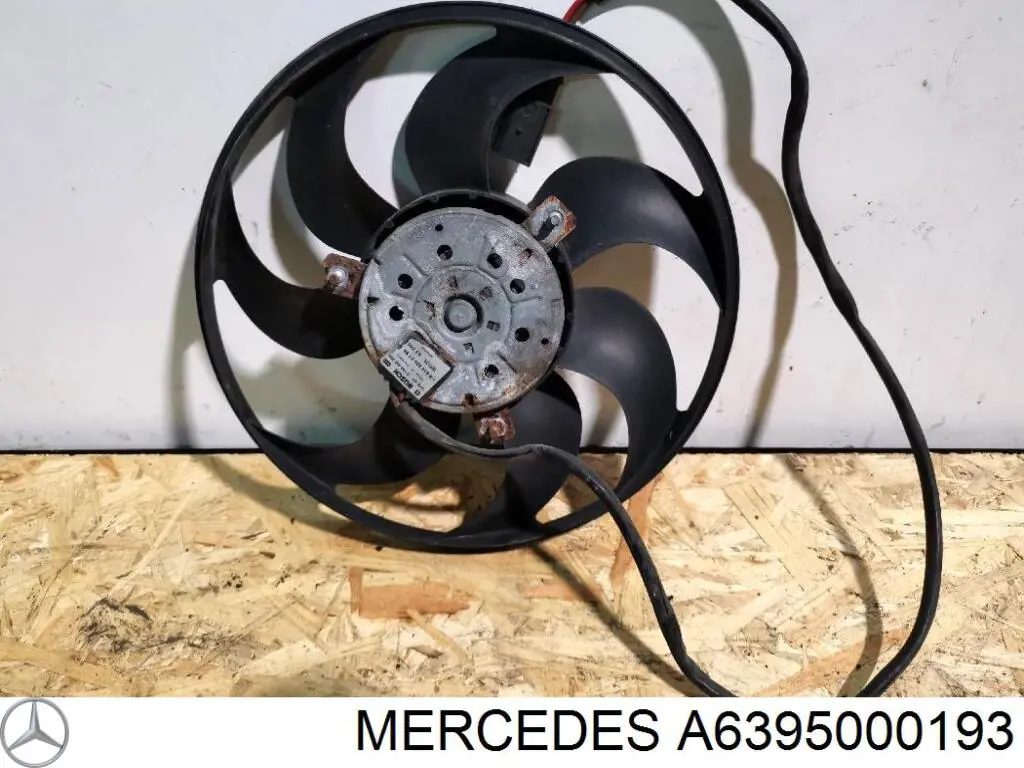 Электровентилятор кондиционера в сборе (мотор+крыльчатка) Mercedes A6395000193 цена, от 74.25 USD