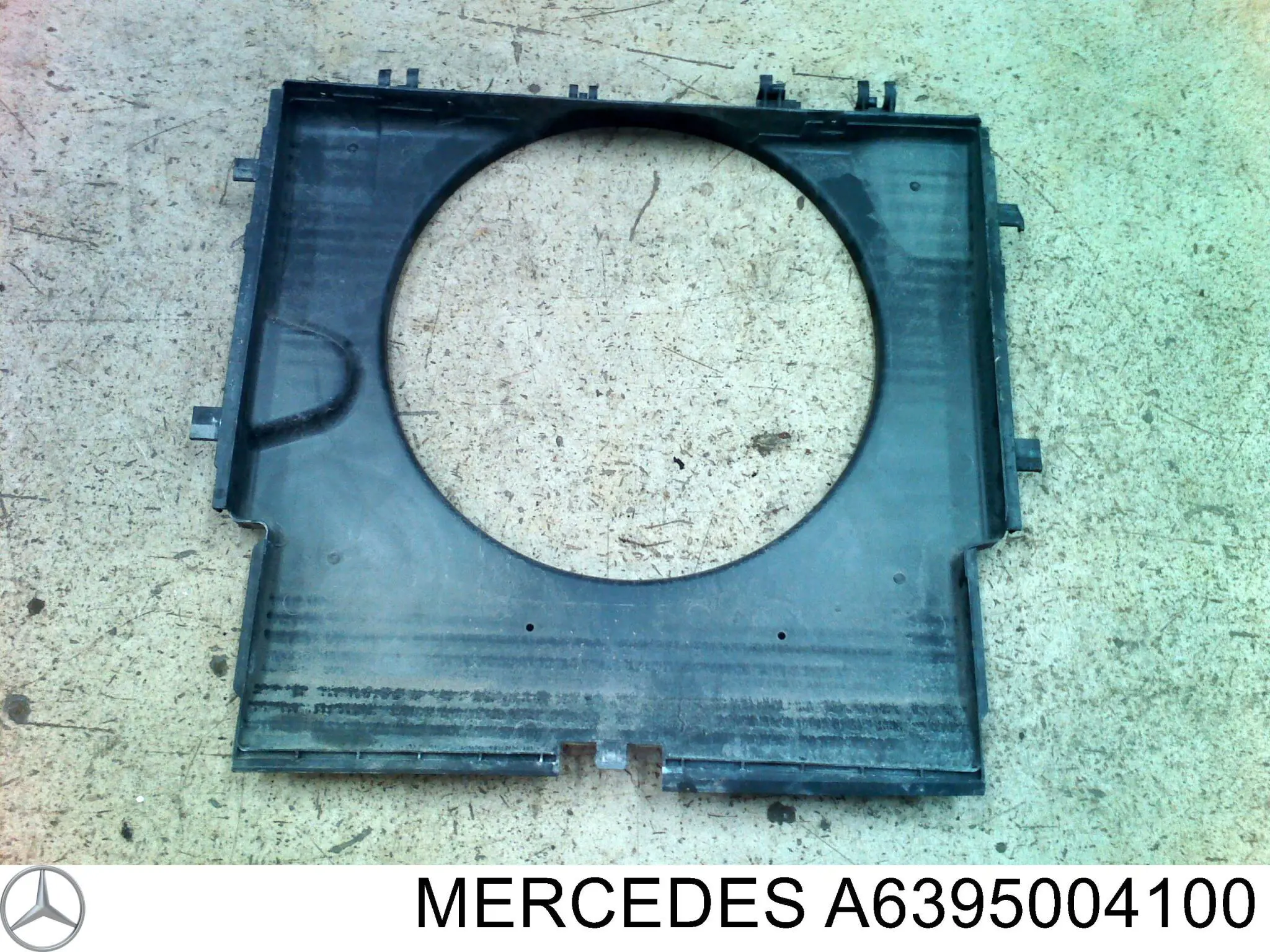 A6395051855 Mercedes Рамка вентилятора