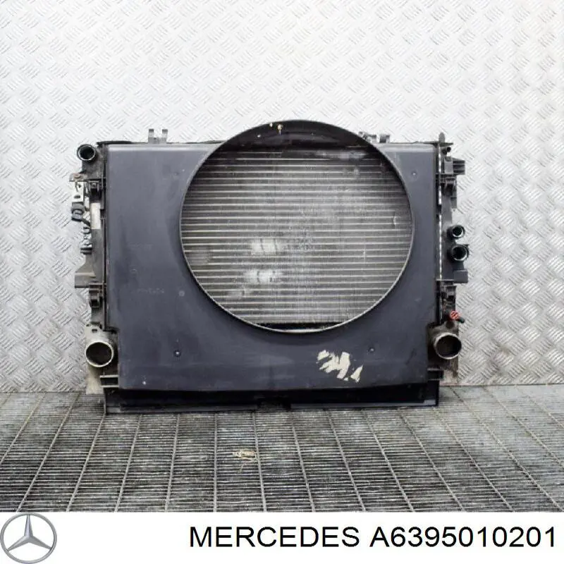A6395010201 Mercedes интеркулер