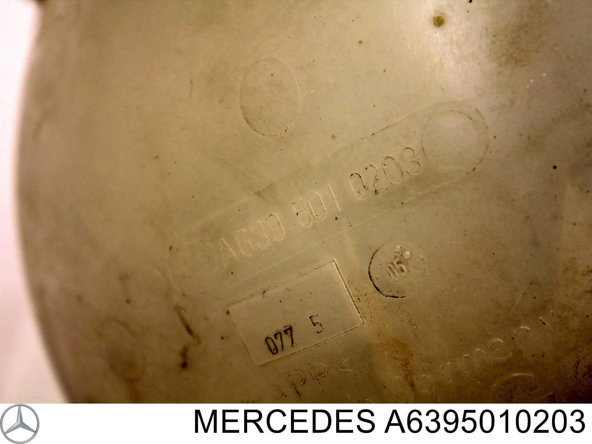 Бачок системы охлаждения 6395010203 Mercedes