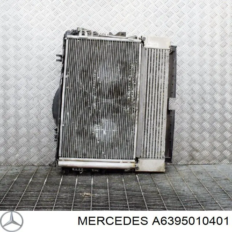 Compre A6395010401 Mercedes Radiador de esfriamento de motor