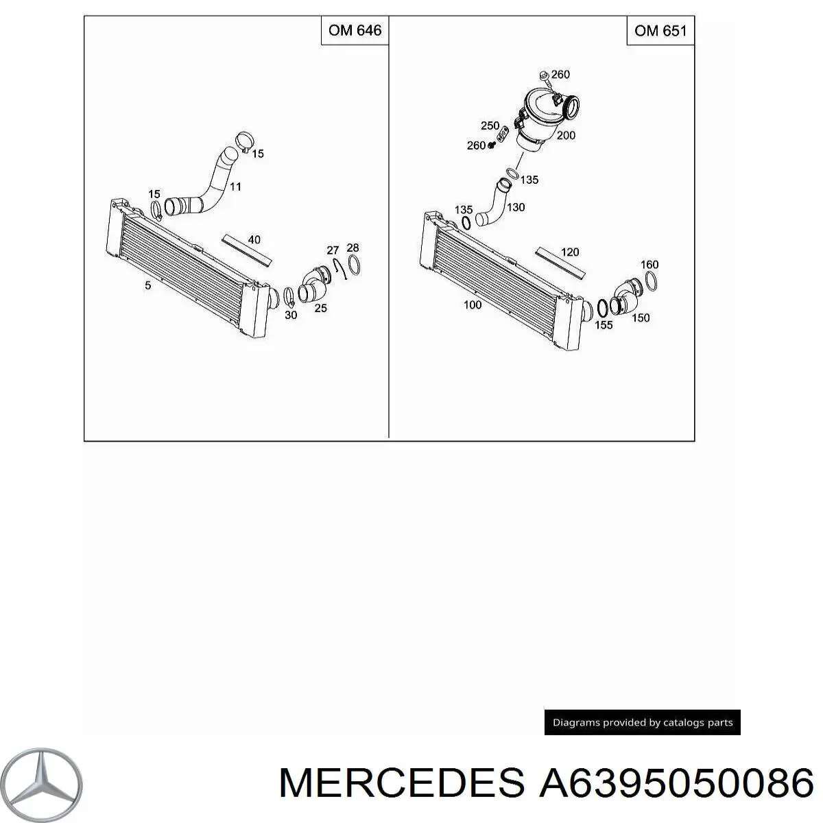 A6395050086 Mercedes 