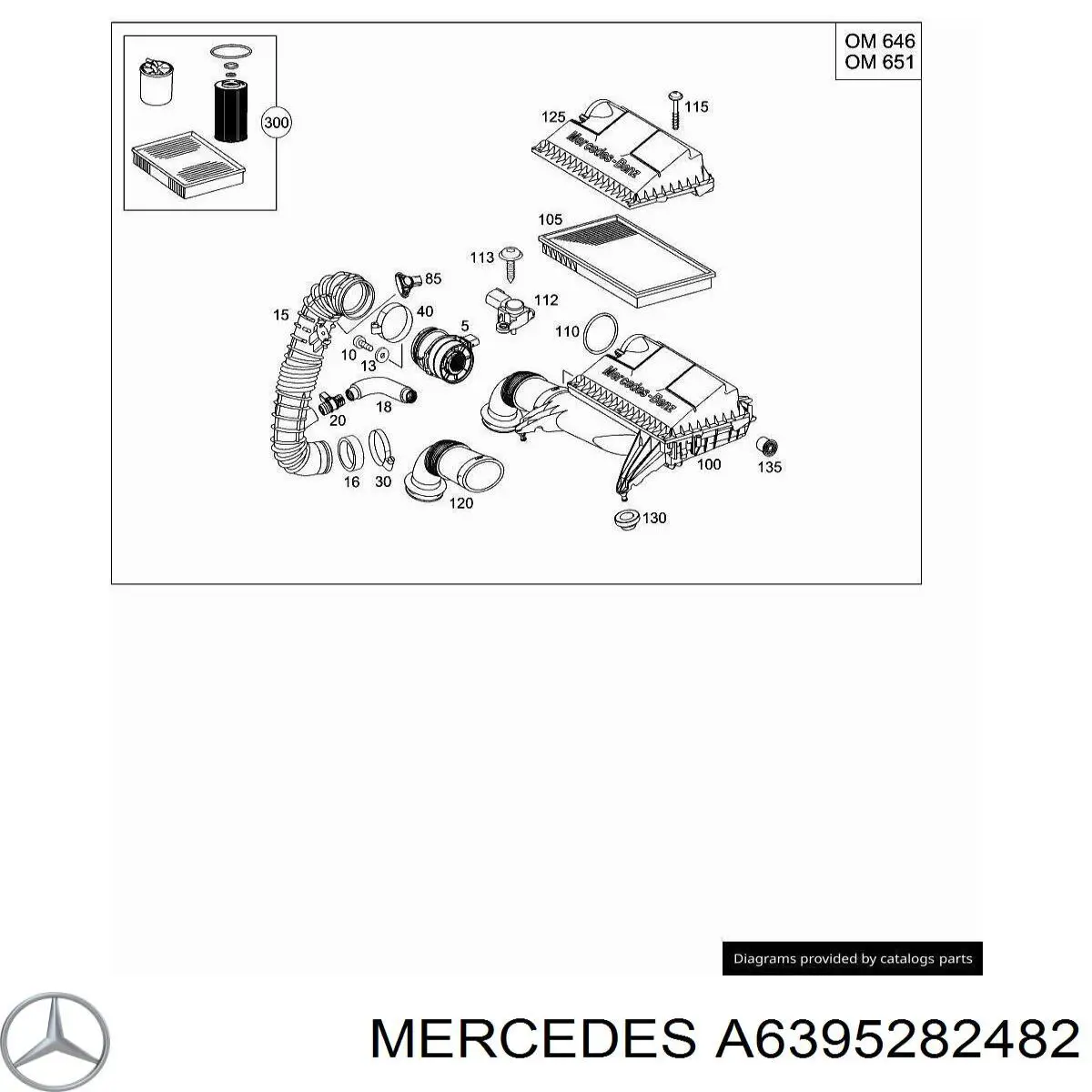 A6395282482 Mercedes 