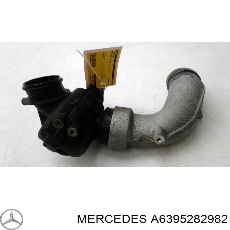 Шланг интеркуллера Mercedes A6395282982