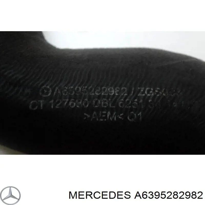 A6395282982 Mercedes Патрубок интеркуллера