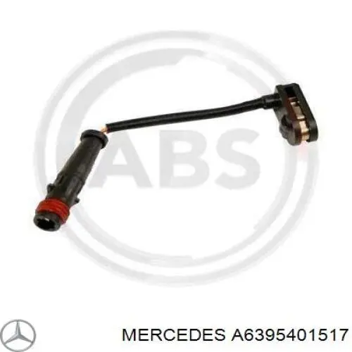 A6395401517 Mercedes датчик износа тормозных колодок задний