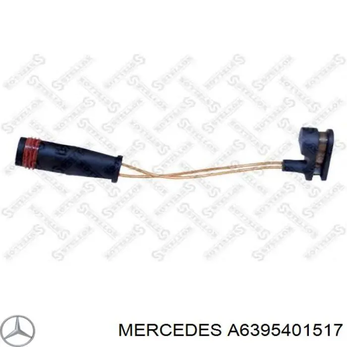 Датчик износа тормозных колодок, задний Mercedes A6395401517 цена, от 3.71 USD