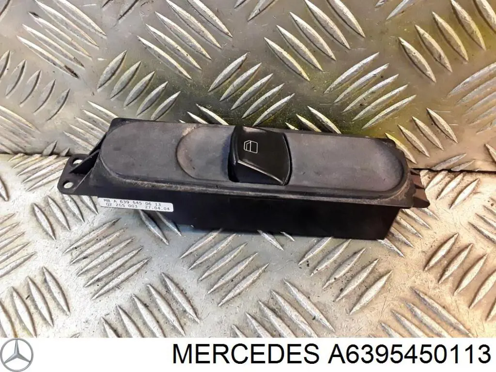 A6395450113 Mercedes unidade de controlo dos espelhos de retrovisão, na porta