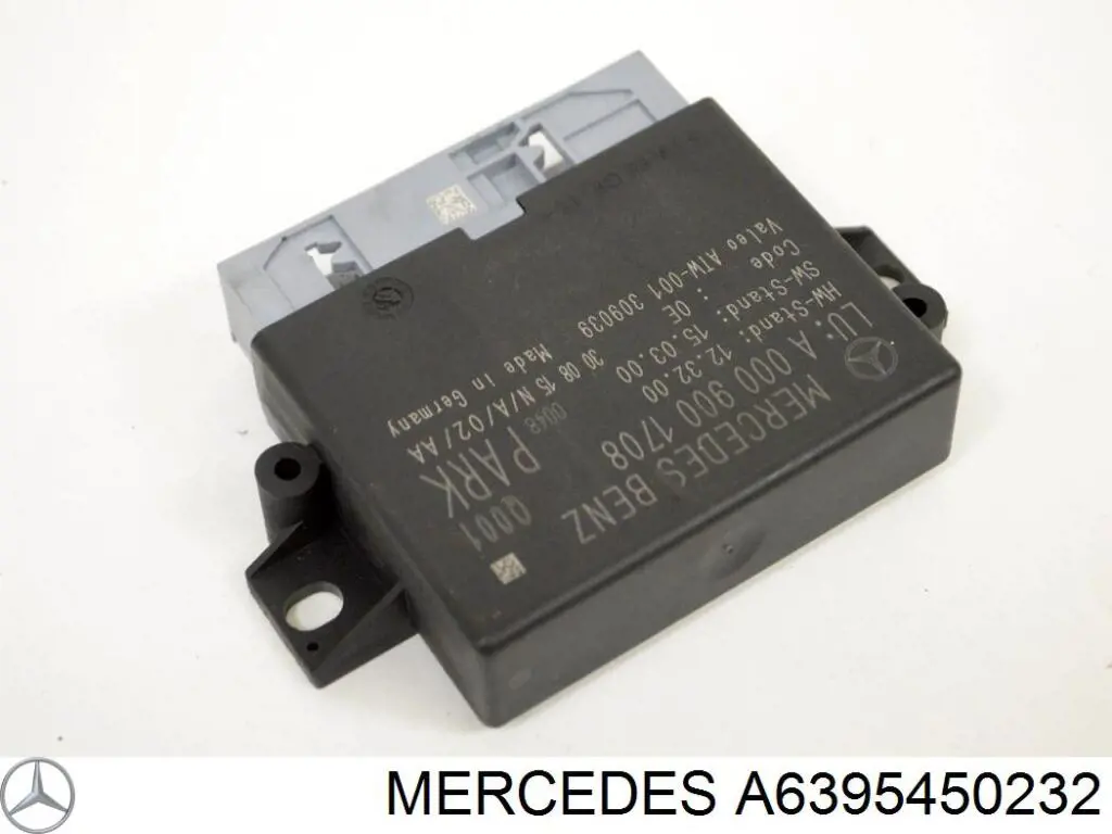 Модуль управления (ЭБУ) парктроником Mercedes A6395450232 цена, от 38.01 USD