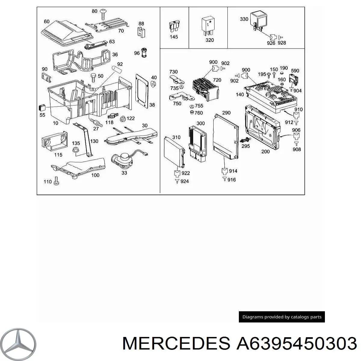 A6395450303 Mercedes 