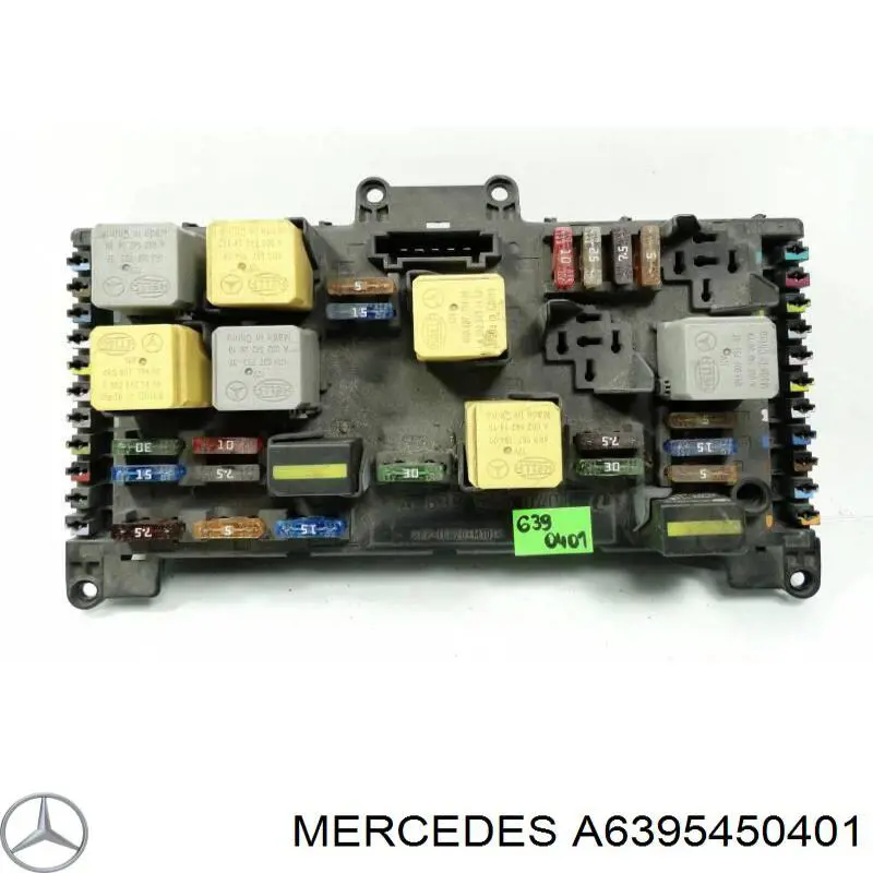 A6395450401 Mercedes unidade de dispositivos de segurança