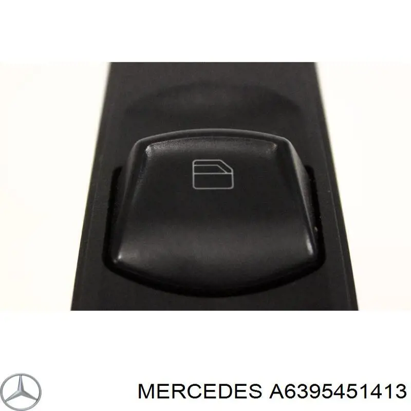 Купить A6395451413 Mercedes Кнопки переднего правого стекло подъемника