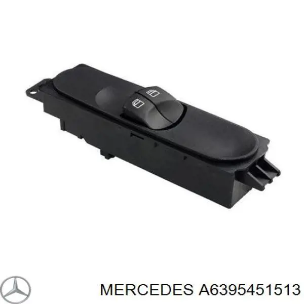 A6395451513 Mercedes кнопочный блок управления стеклоподъемником передний левый