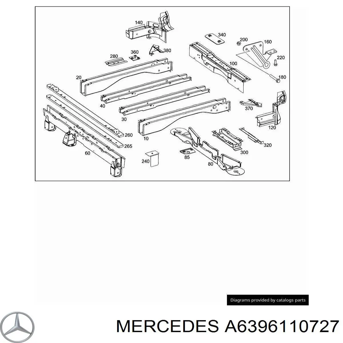 A6396110727 Mercedes 