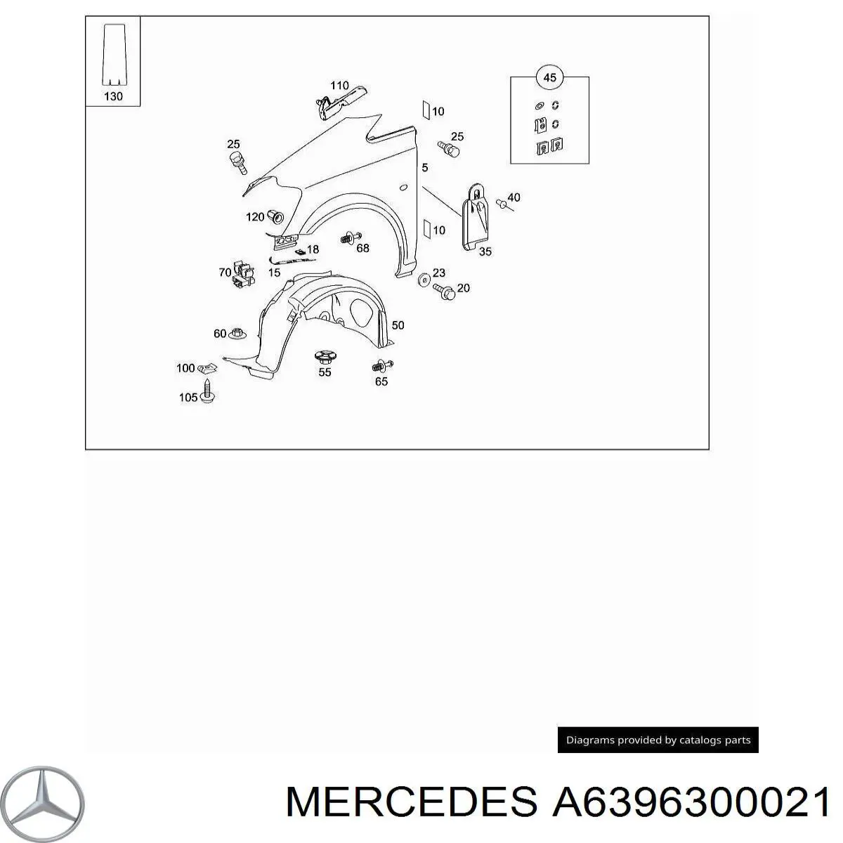 A6396300021 Mercedes 