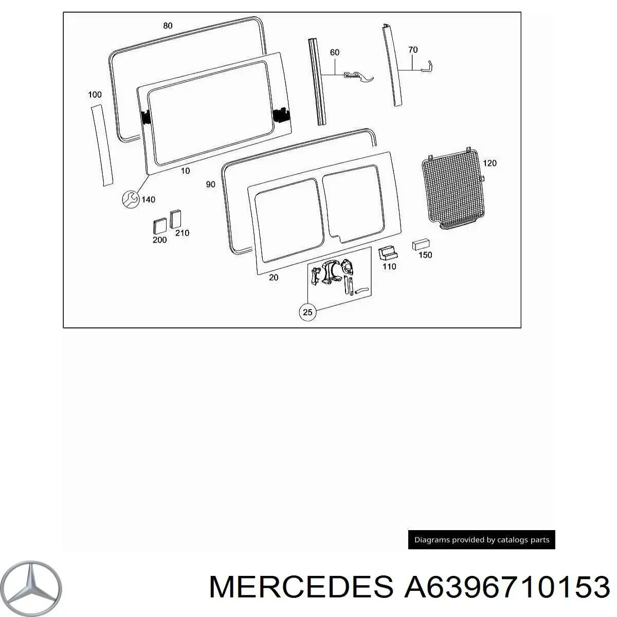 A6396710153 Mercedes 
