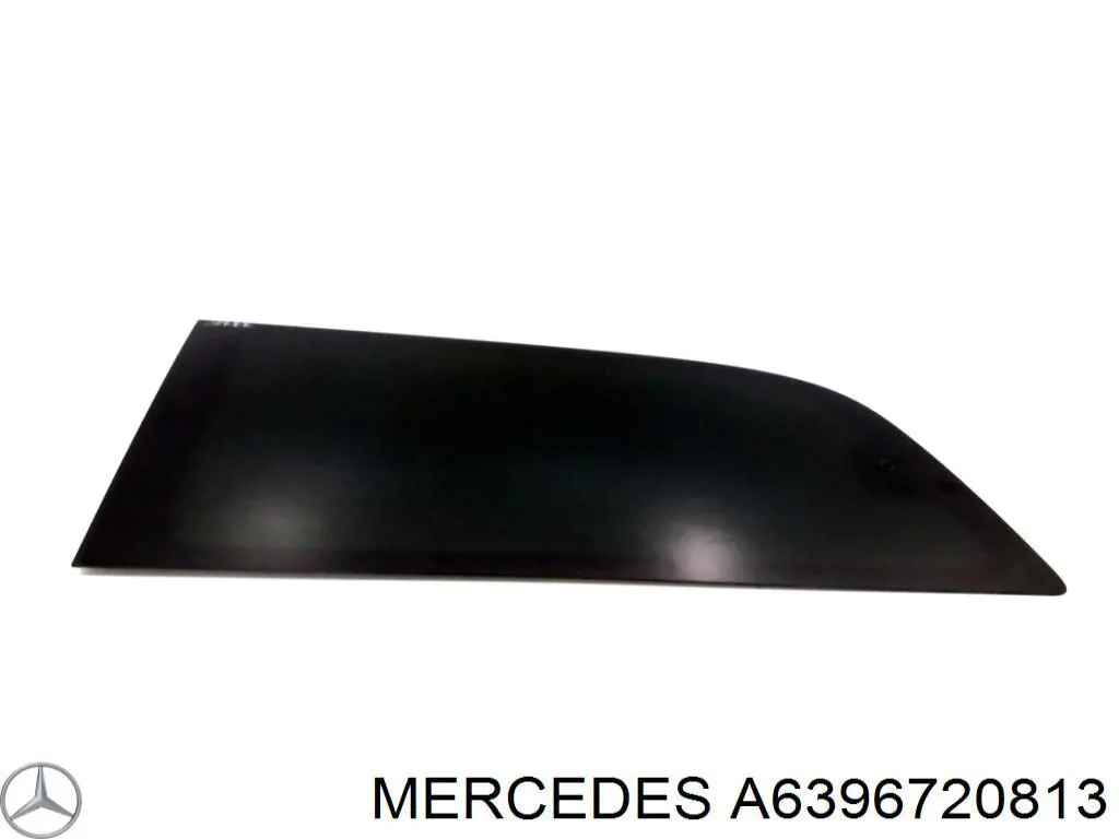A639672081328 Mercedes стекло кузова (багажного отсека левое)
