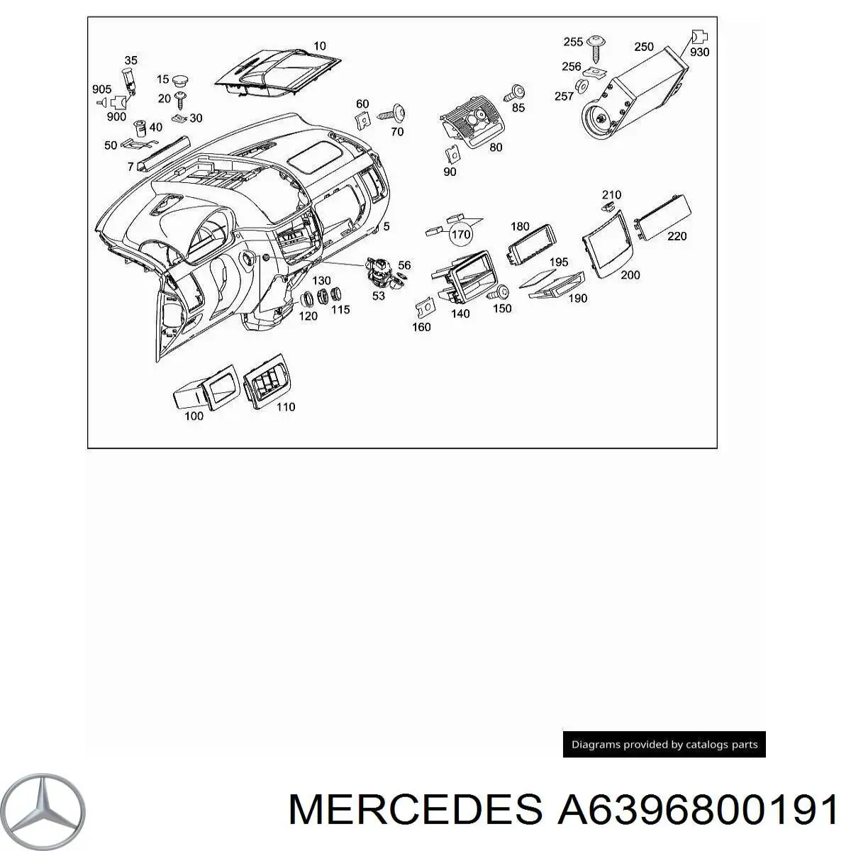 A6396800191 Mercedes 