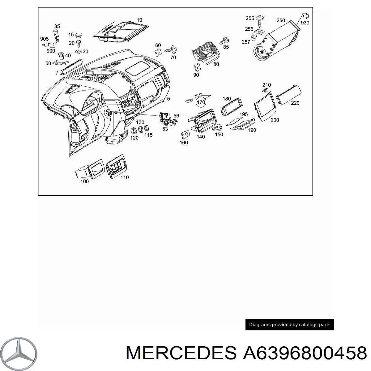 A6396800458 Mercedes 