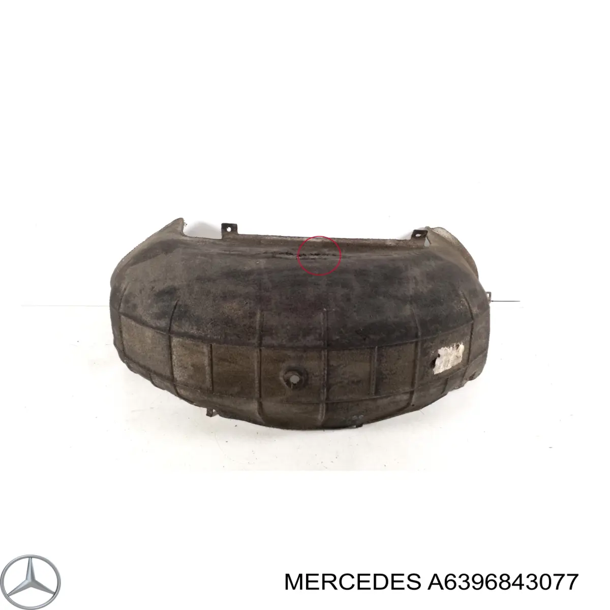 Купить 6396843077 Mercedes Подкрылок задний левый