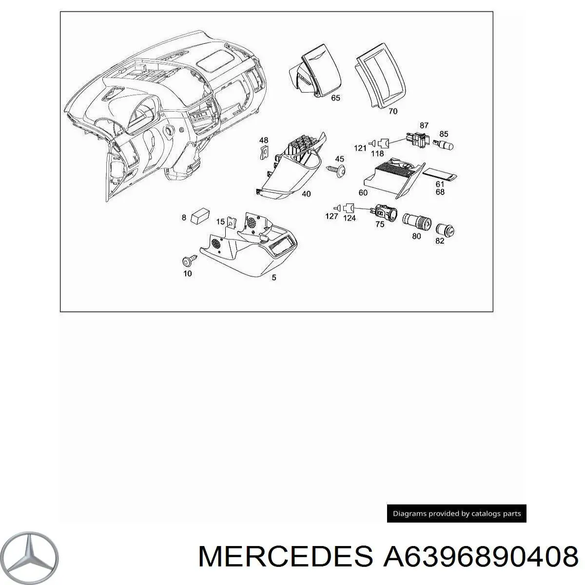 A6396890408 Mercedes 