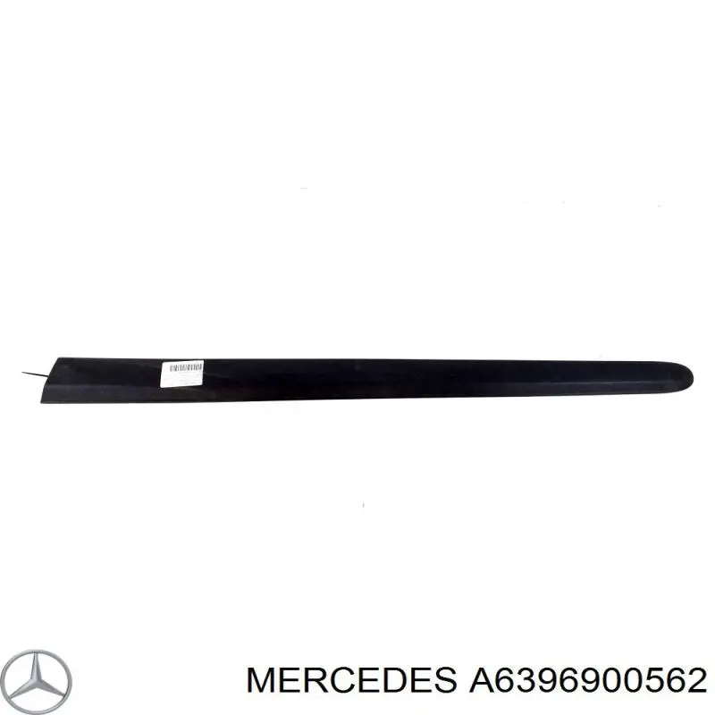 Молдинг двери передней правой Mercedes A6396900562 цена, от 3.05 USD